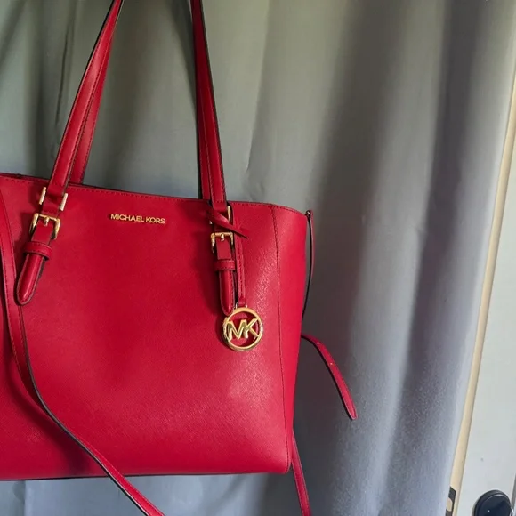 Michael Kors Large Leather 3-in-1 Tote Set + Wallet - Picture 11 of 12